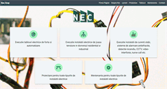 Desktop Screenshot of nec-grup.ro