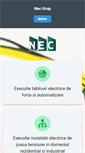 Mobile Screenshot of nec-grup.ro